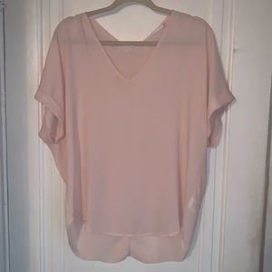 Sheer Blush Blouse